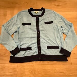 Charter Club Blue Cardigan